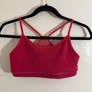 Lululemon Women's Pink Strappy Sports Bra 6